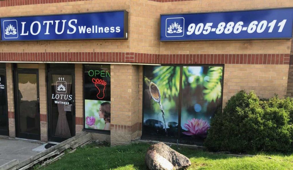 Front door Lotus Wellness Best Relaxation Massage in Richmond Hill