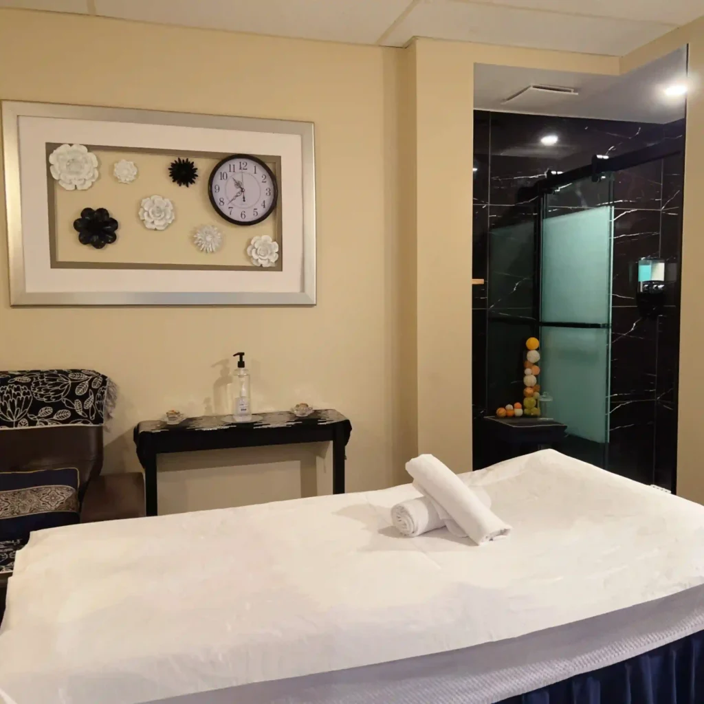 Massage Suite at Lotus Wellness in Richmond Hill